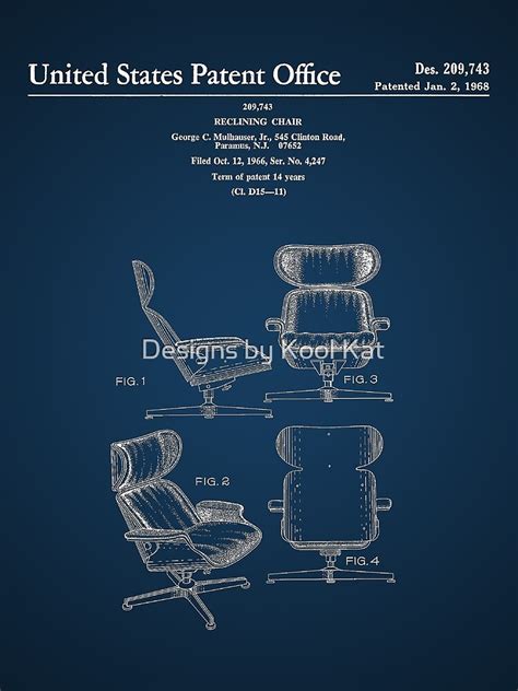 eames lounge chair patent